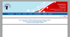 Desktop Screenshot of cincinnatigolfcenter.com